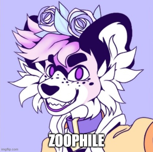 ZOOPHILE | image tagged in zoophilic sappho | made w/ Imgflip meme maker