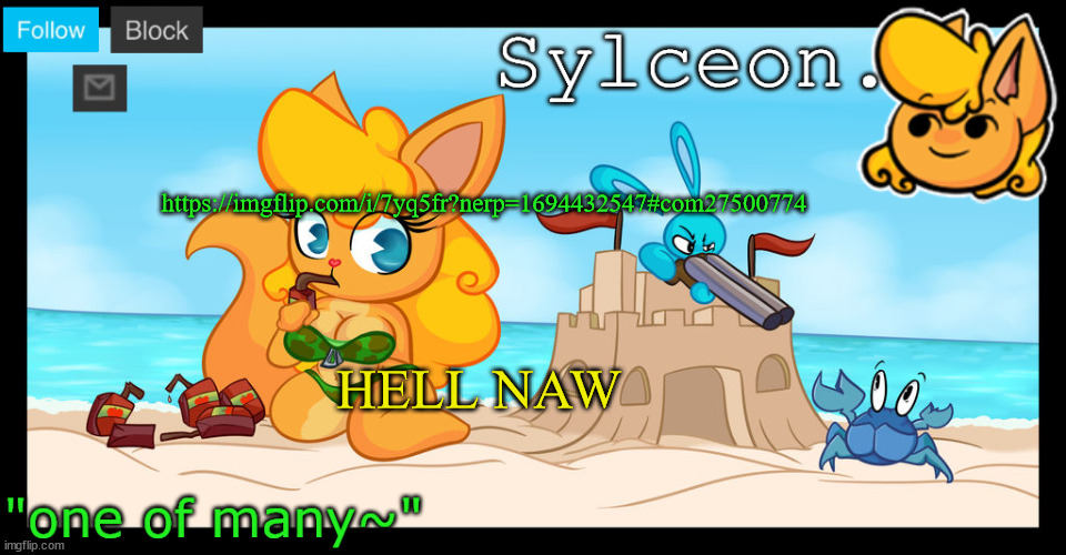 sylceon's anna temp :D | https://imgflip.com/i/7yq5fr?nerp=1694432547#com27500774; HELL NAW | image tagged in sylceon's anna temp d | made w/ Imgflip meme maker