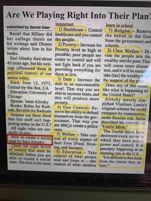 Socialist Libtard Playbook Blank Meme Template
