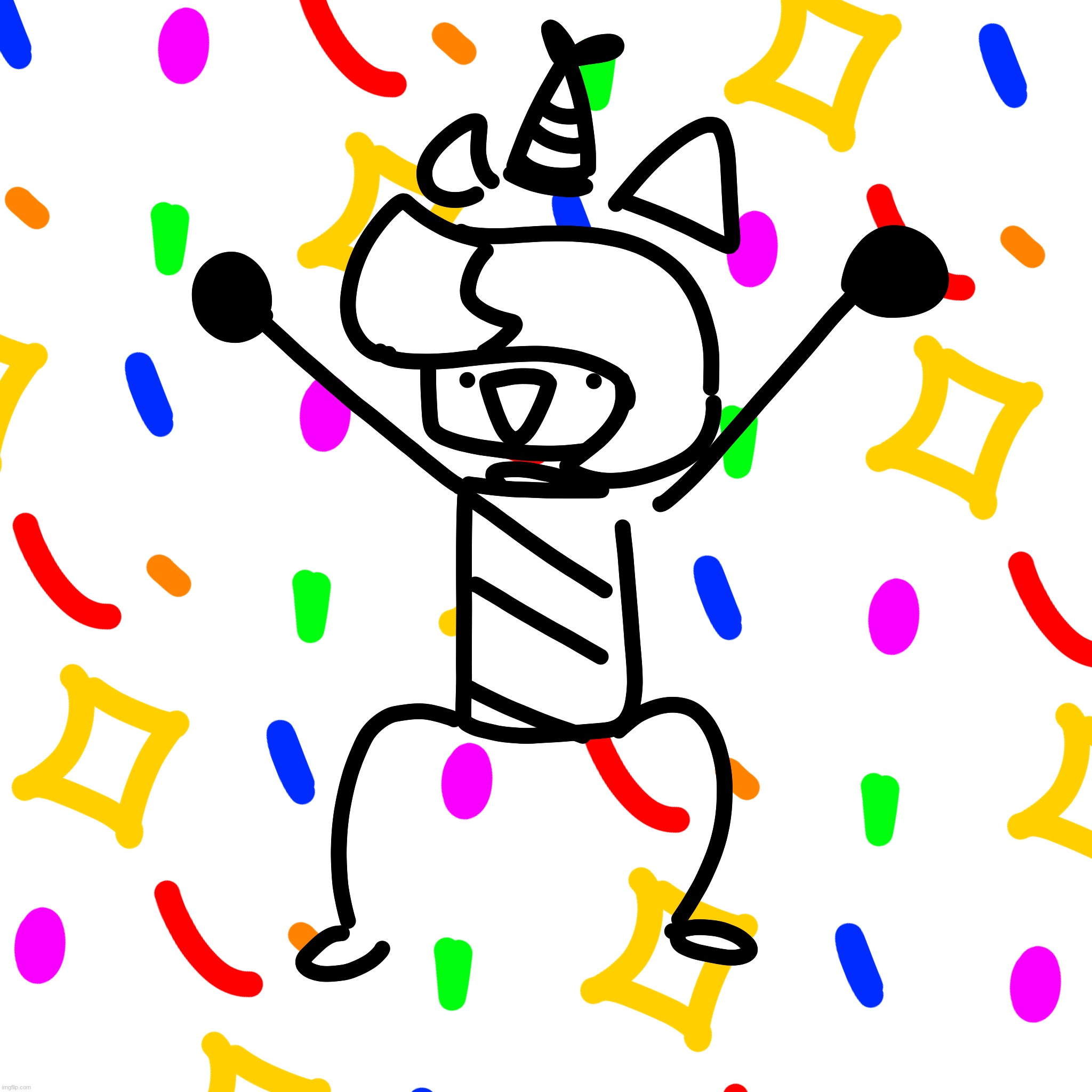 it's idk's birthday!!!!!!! *roblox explosion sfx* | made w/ Imgflip meme maker