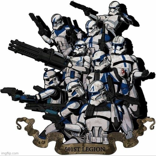 501st template | image tagged in 501st template | made w/ Imgflip meme maker