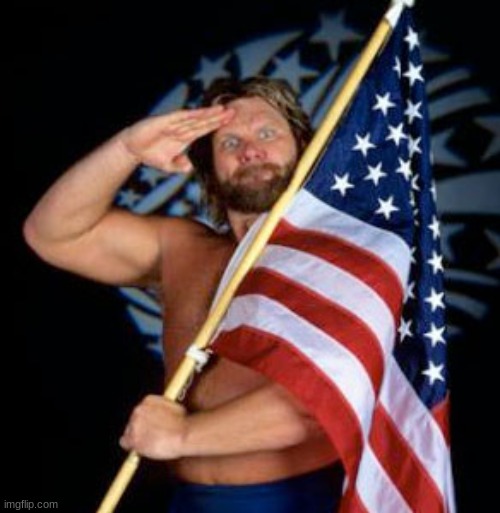 Patriotic Man | image tagged in patriotic man | made w/ Imgflip meme maker