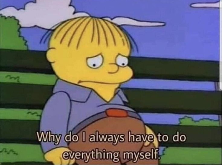 Everything myself Blank Meme Template