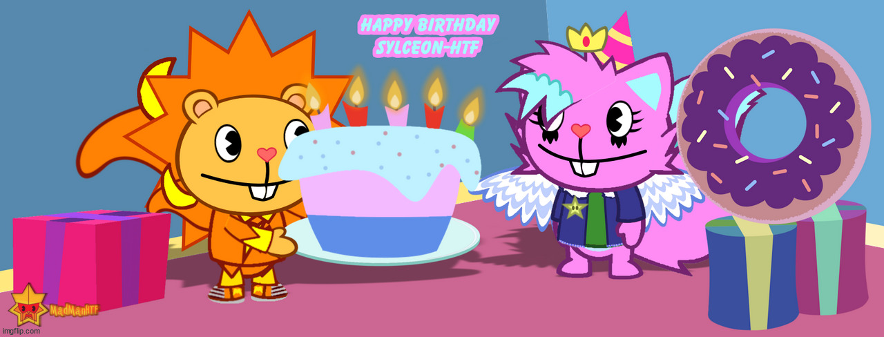 kinda late bday gift from madly | made w/ Imgflip meme maker