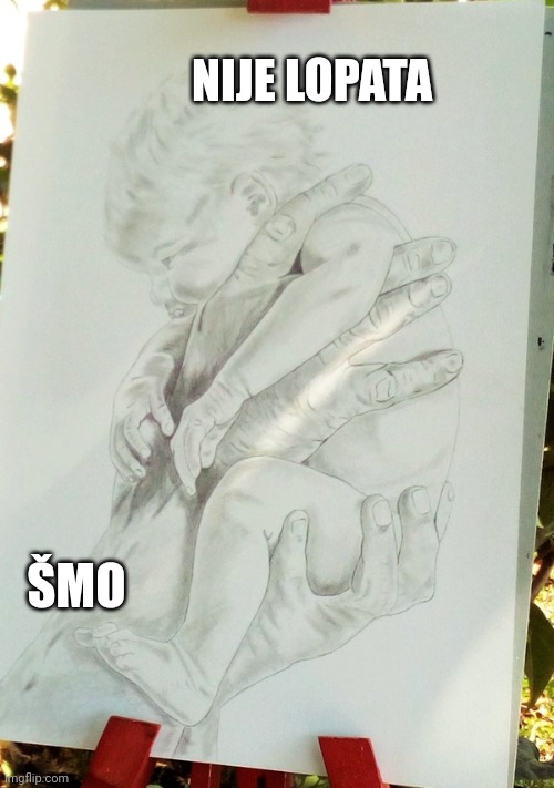 NIJE LOPATA; ŠMO | made w/ Imgflip meme maker