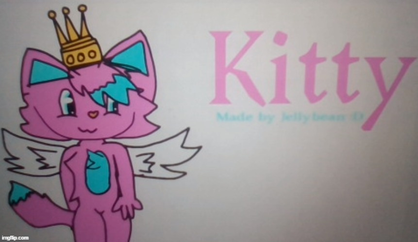 kitty's first fanart | made w/ Imgflip meme maker