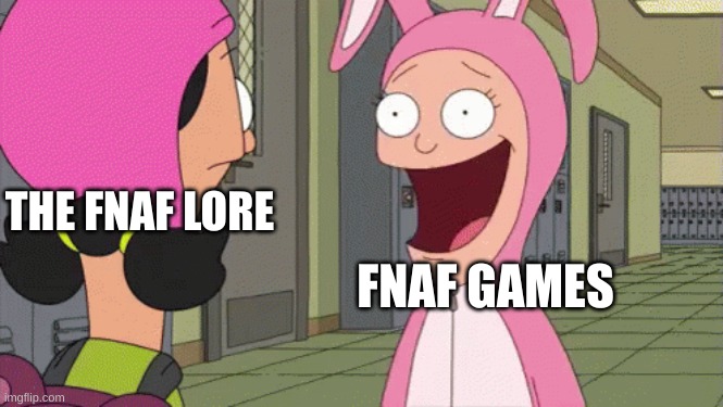 THE FNAF LORE; FNAF GAMES | made w/ Imgflip meme maker