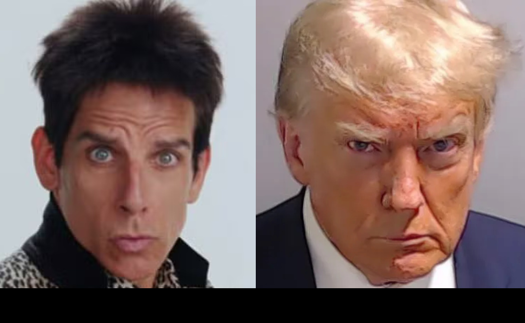 Blue Steel/Orange Excrement Blank Meme Template