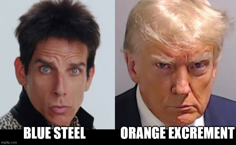They look hard... They look really hard. | BLUE STEEL; ORANGE EXCREMENT | image tagged in blue steel/orange excrement | made w/ Imgflip meme maker