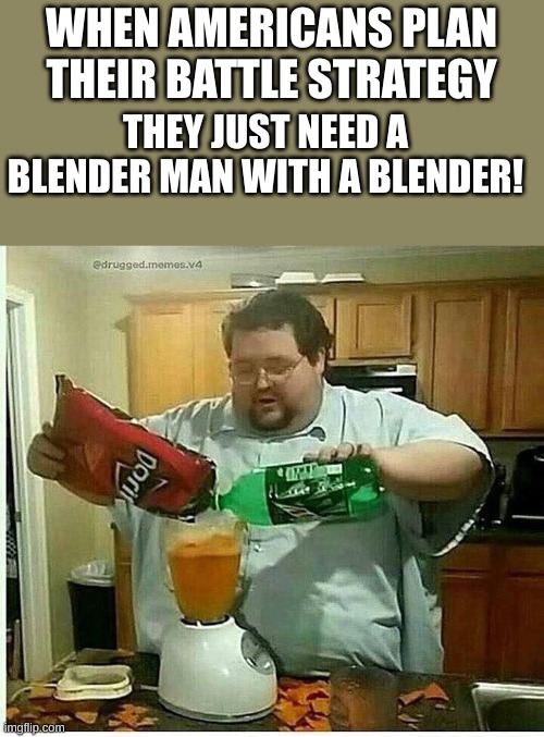 blender man man with blender - Imgflip