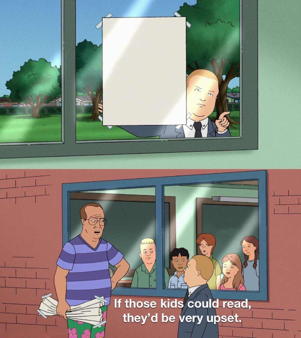 The poster Blank Meme Template