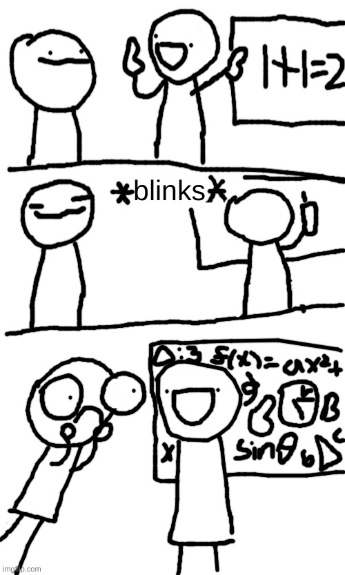 blinks | made w/ Imgflip meme maker