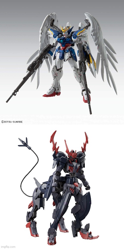 Here are some models I'm gonna try to get soon (top is a master grade ver. ka, and the bottom is a regular high grade) | made w/ Imgflip meme maker