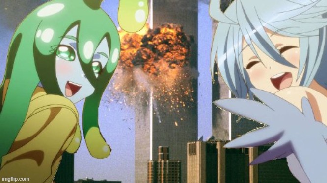 Suu and Papi 9/11 | image tagged in suu and papi 9/11 | made w/ Imgflip meme maker