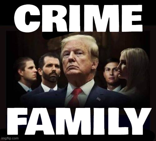 CRIME FAMILY... | CRIME; FAMILY | image tagged in mugshot,donald trump mugshot,crime,hate crime,indictments,prison | made w/ Imgflip meme maker