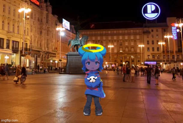 just yes | image tagged in anime skyocean in zagreb | made w/ Imgflip meme maker