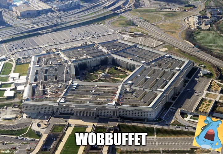 pentagon | WOBBUFFET | image tagged in pentagon | made w/ Imgflip meme maker