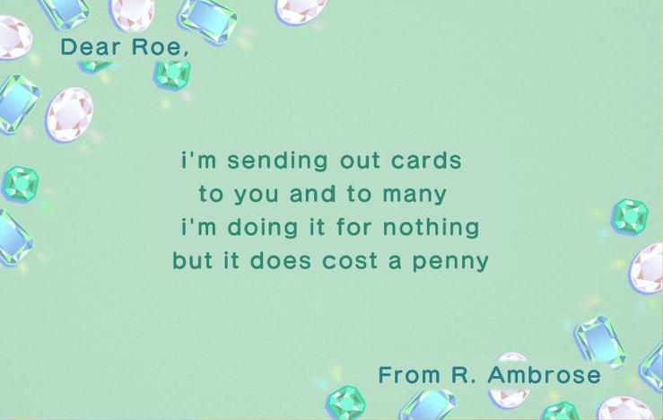 Animal Crossing Airmail Blank Meme Template