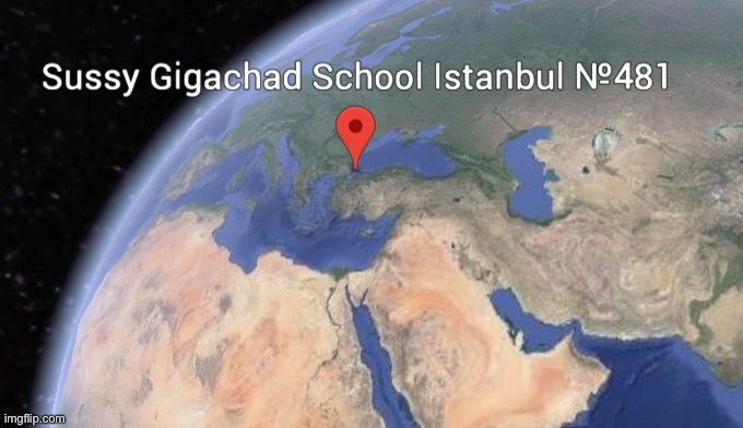 Wtf did I just find on google maps | image tagged in sus,amogus,gigachad,google maps | made w/ Imgflip meme maker