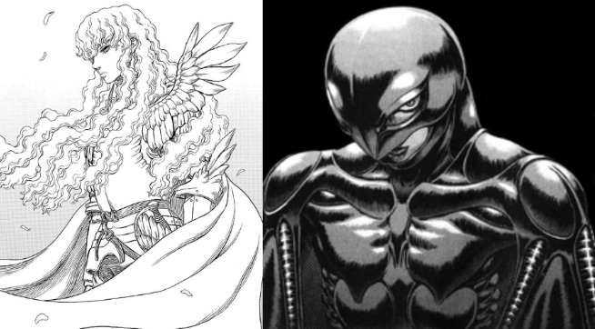 High Quality griffith and femto Blank Meme Template