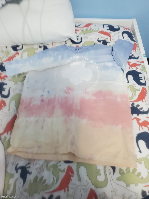A tie-die shirt I made | made w/ Imgflip meme maker