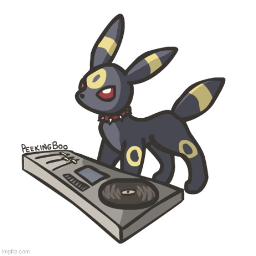 r-r-r-r-remix | image tagged in remix,pokemon,umbreon | made w/ Imgflip meme maker
