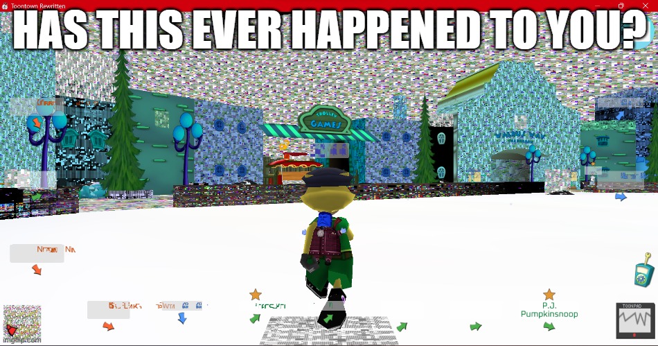 E | HAS THIS EVER HAPPENED TO YOU? | image tagged in e,glitch | made w/ Imgflip meme maker