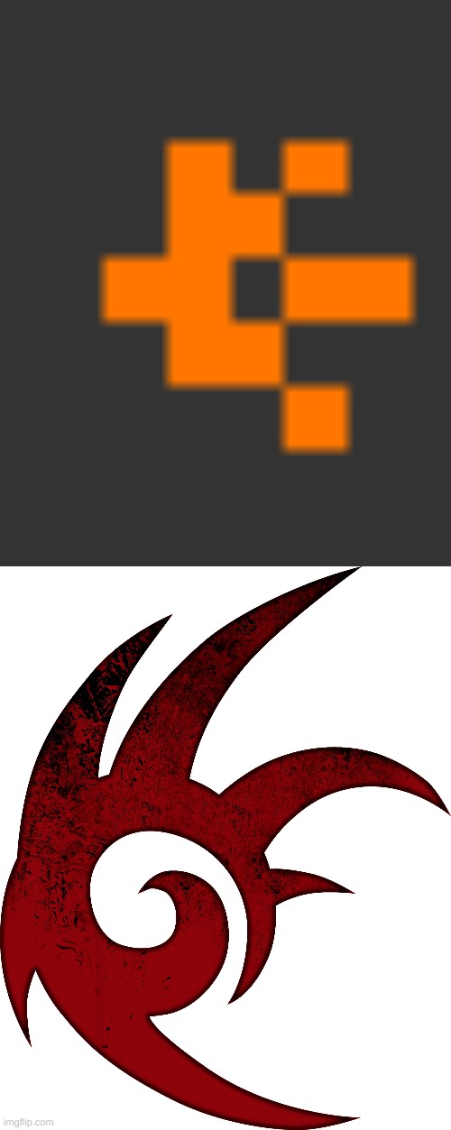 i updated my icon to look more like the black arms logo | made w/ Imgflip meme maker