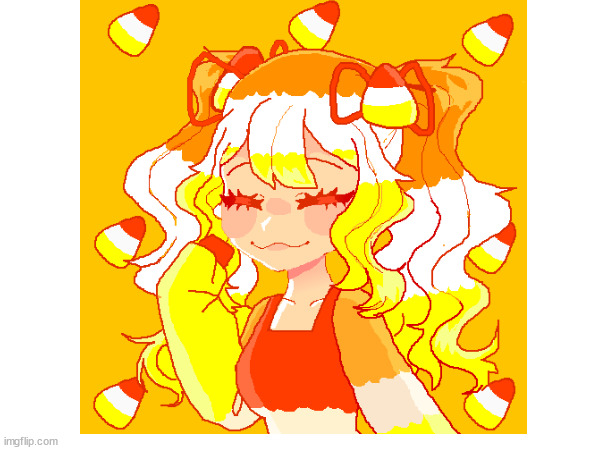 Candy Corn Girl | made w/ Imgflip meme maker