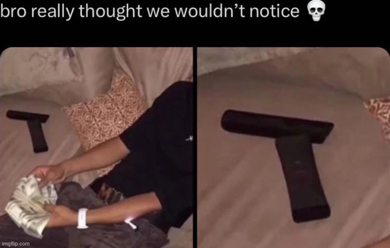 You're just haten because he owns two tv's | made w/ Imgflip meme maker