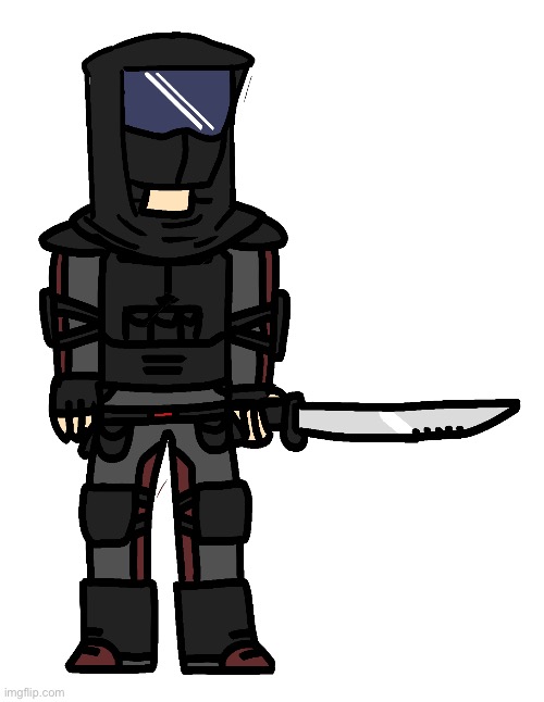 drawing of phantom cuz why not | made w/ Imgflip meme maker