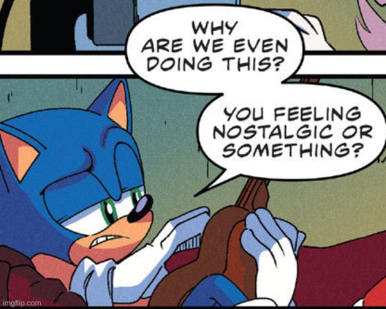 caption this | image tagged in sonic why are we doing this | made w/ Imgflip meme maker