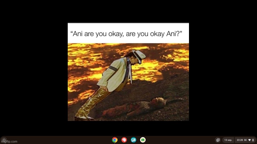 My chromebook wallpaper | image tagged in chain,yes | made w/ Imgflip meme maker