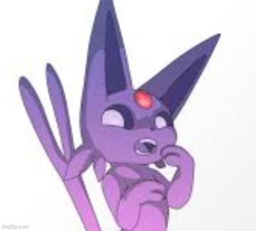 Caption this | image tagged in espeon g a s p | made w/ Imgflip meme maker