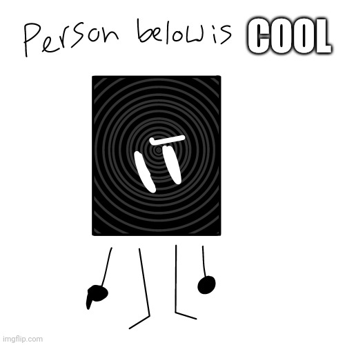 Person below | COOL | image tagged in person below | made w/ Imgflip meme maker
