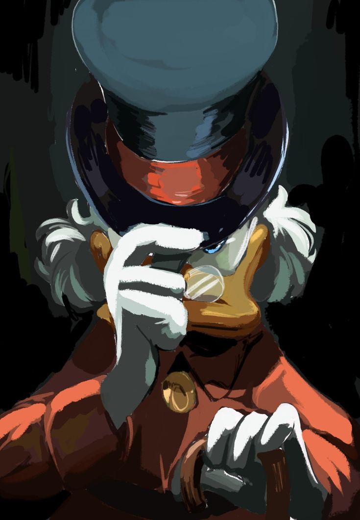 Scrooge McDuck Blank Meme Template