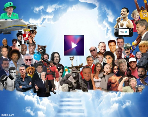 Welcome to heaven, legend | image tagged in welcome to heaven legend | made w/ Imgflip meme maker