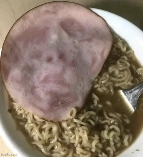 I think my ramen is haunted | image tagged in cursed | made w/ Imgflip meme maker