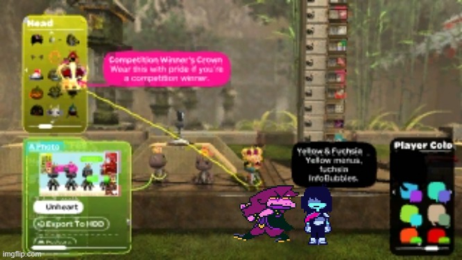 KRIS WHERE ARE WE | image tagged in bombsquad littlebigplanet | made w/ Imgflip meme maker