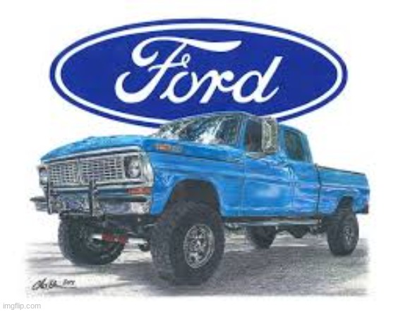 old ford | image tagged in ford,blue | made w/ Imgflip meme maker