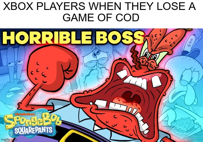 COD | XBOX PLAYERS WHEN THEY LOSE A 
GAME OF COD | image tagged in gamer rage | made w/ Imgflip meme maker