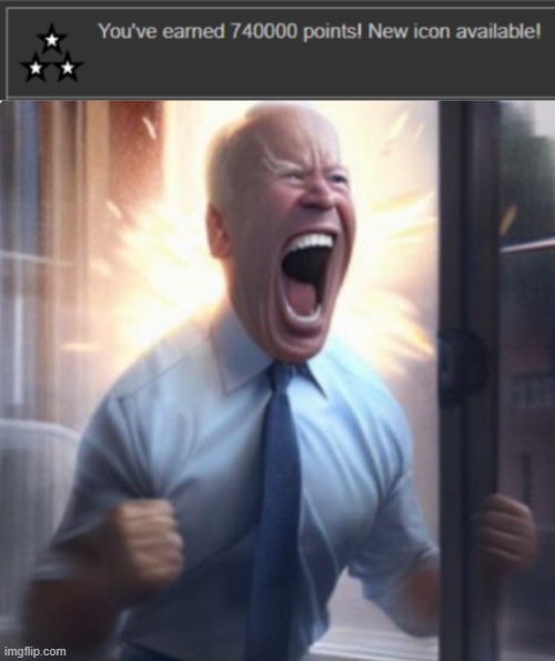 WOOOOOOOOOO | image tagged in biden lets go | made w/ Imgflip meme maker