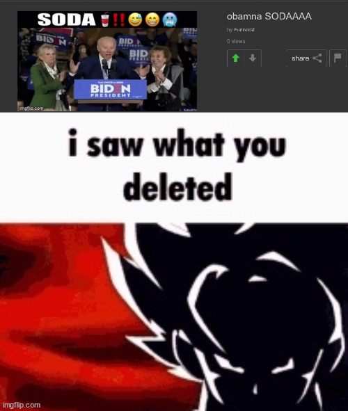 image tagged in i saw what you deleted | made w/ Imgflip meme maker