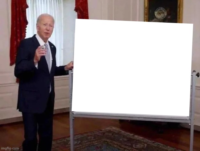 Joe tries to explain Blank Meme Template