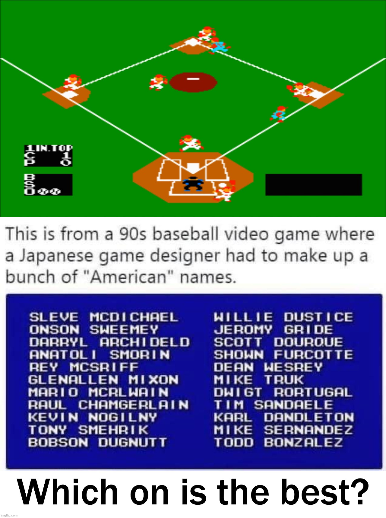 Which on is the best? | image tagged in gaming | made w/ Imgflip meme maker