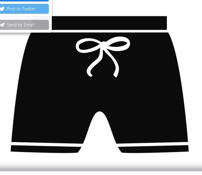 High Quality swimming trunks Blank Meme Template