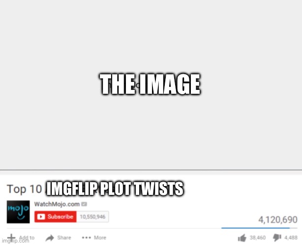 Top ten anime battles | THE IMAGE IMGFLIP PLOT TWISTS | image tagged in top ten anime battles | made w/ Imgflip meme maker