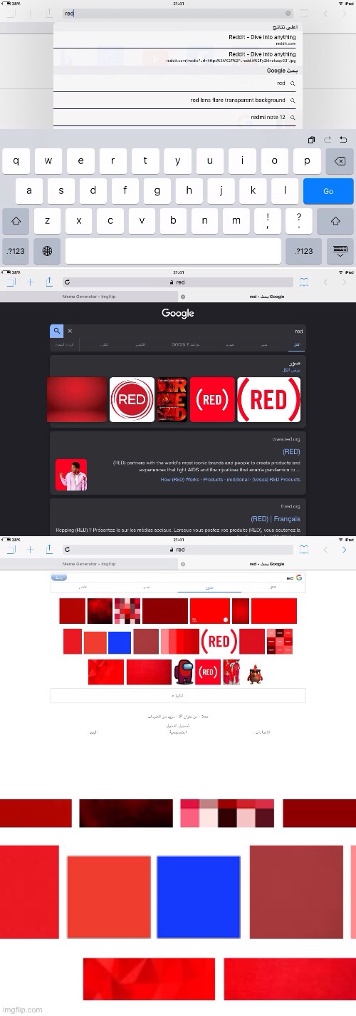 Color red | image tagged in color red | made w/ Imgflip meme maker