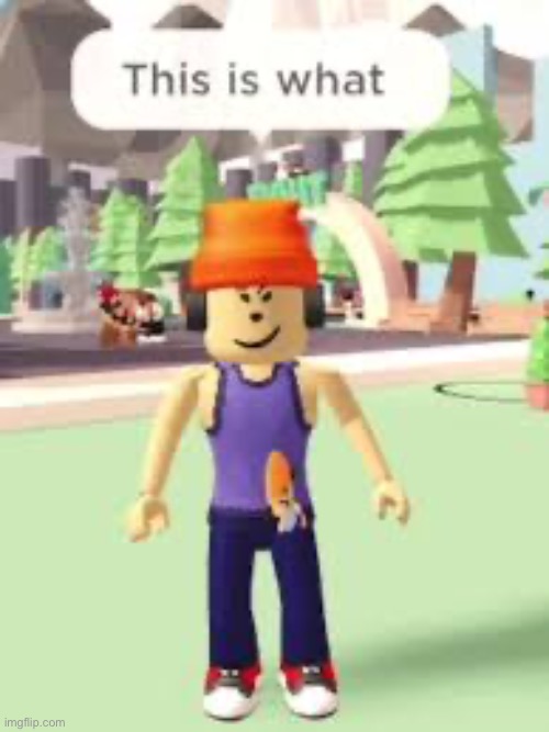 image tagged in parappa,roblox | made w/ Imgflip meme maker