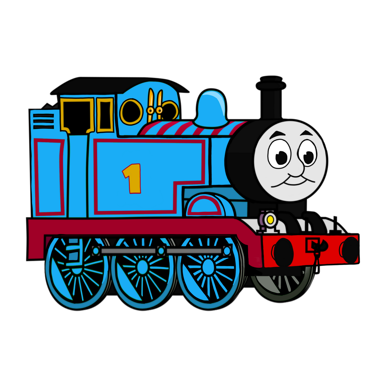 Fnf Thomas The Tank Engine Blank Template - Imgflip
